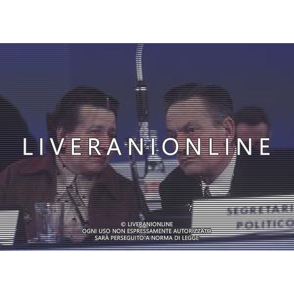 RETROSPETTIVA FRANCA FALCUCCI POLITICA NELLA FOTO FRANCA FALCUCCI CON MINO MARTINAZZOLI AG ALDO LIVERANI SAS