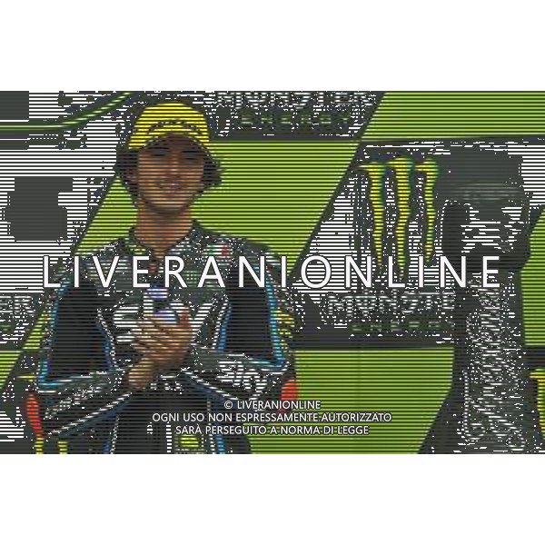 Motomondiale, GP Repubblica Ceca, Podio MotoGP. Nella foto: Francesco Bagnaia foto adriano iemmi-ag aldo liverani sas