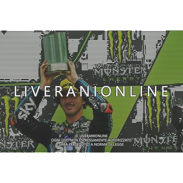 Motomondiale, GP Repubblica Ceca, Podio MotoGP. Nella foto: Francesco Bagnaia foto adriano iemmi-ag aldo liverani sas