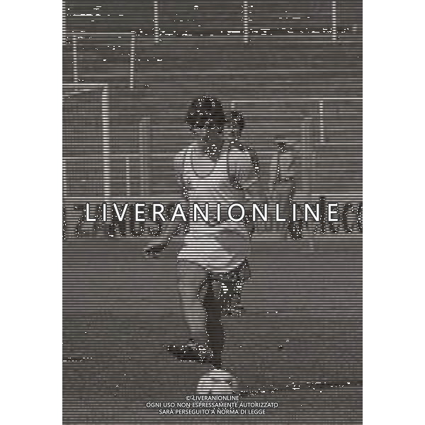 1982 VIGO CAMPIONATO DEL MONDO SPAGNA 1982 ALLENAMENTO NAZIONALE ITALIANA NELLA FOTO PAOLO ROSSI AG ALDO LIVERANI SAS