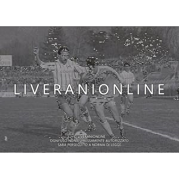 16-03-1986 COMO-CAMPIONATO DI CALCIOS ERIE A COMO PISA 1-1 NELLA FOTO GIUSEPPE VOLPECINA E STEFANO BORGONOVO AG ALDO LIVERANI SAS