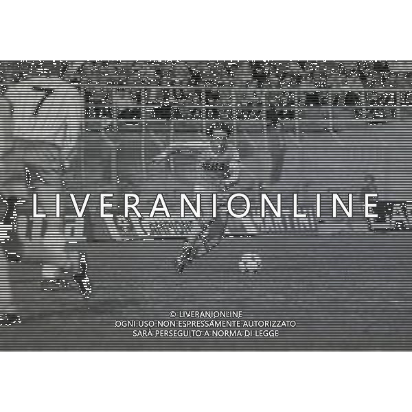 16-03-1986 COMO-CAMPIONATO DI CALCIOS ERIE A COMO PISA 1-1 NELLA FOTO DIRCEU AG ALDO LIVERANI SAS