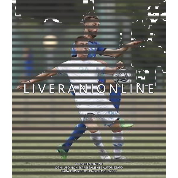 Misano Adriatico 08/08/2018 Partita Amichevole ITALIA Under 20 - SAN MARINO nella Foto: Berardi Filippo Capone Marco (crotone) ©Claudio Zamagni-Agenzia Aldo Liverani s.a.s.