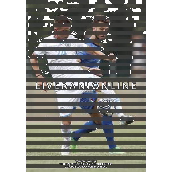 Misano Adriatico 08/08/2018 Partita Amichevole ITALIA Under 20 - SAN MARINO nella Foto: Berardi Filippo Capone Marco (crotone) ©Claudio Zamagni-Agenzia Aldo Liverani s.a.s.
