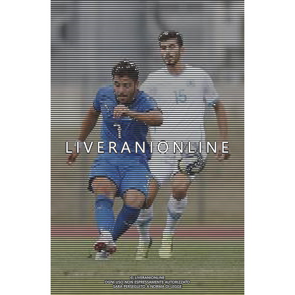 Misano Adriatico 08/08/2018 Partita Amichevole ITALIA Under 20 - SAN MARINO nella Foto: Sottil Riccardo(fiorentina) Lunedei Lorenzo ©Claudio Zamagni-Agenzia Aldo Liverani s.a.s.