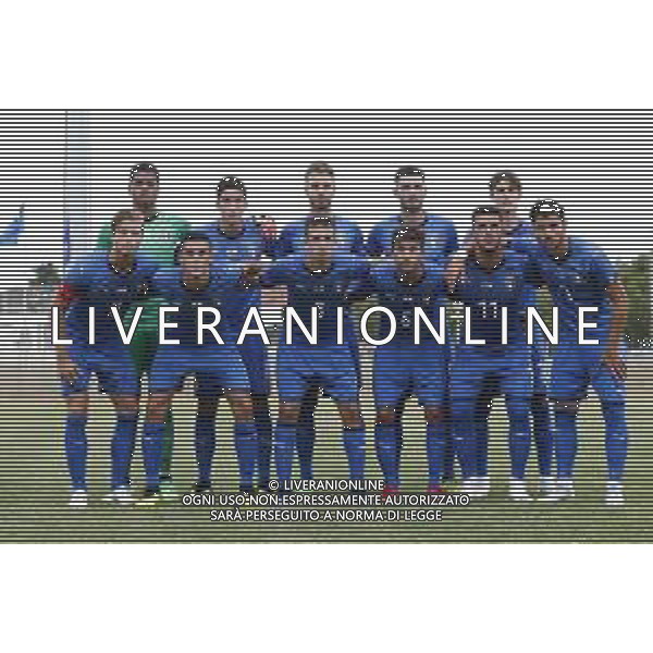 Misano Adriatico 08/08/2018 Partita Amichevole ITALIA Under 20 - SAN MARINO nella Foto: la formazione dell\' Italia ©Claudio Zamagni-Agenzia Aldo Liverani s.a.s.