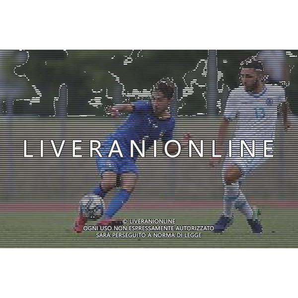 Misano Adriatico 08/08/2018 Partita Amichevole ITALIA Under 20 - SAN MARINO nella Foto: goal Lorenzo Valeau (ascoli picchio) ©Claudio Zamagni-Agenzia Aldo Liverani s.a.s.