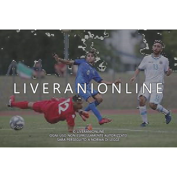 Misano Adriatico 08/08/2018 Partita Amichevole ITALIA Under 20 - SAN MARINO nella Foto: goal Lorenzo Valeau (ascoli picchio) ©Claudio Zamagni-Agenzia Aldo Liverani s.a.s.