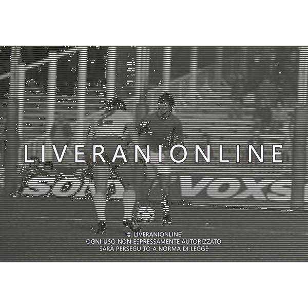 16-02-1980 NAPOLI- AMICHEVOLE ITALIA ROMANIA 2-1 NELLA FOTO PAOLO ROSSI AG ALDO LIVERANI SAS