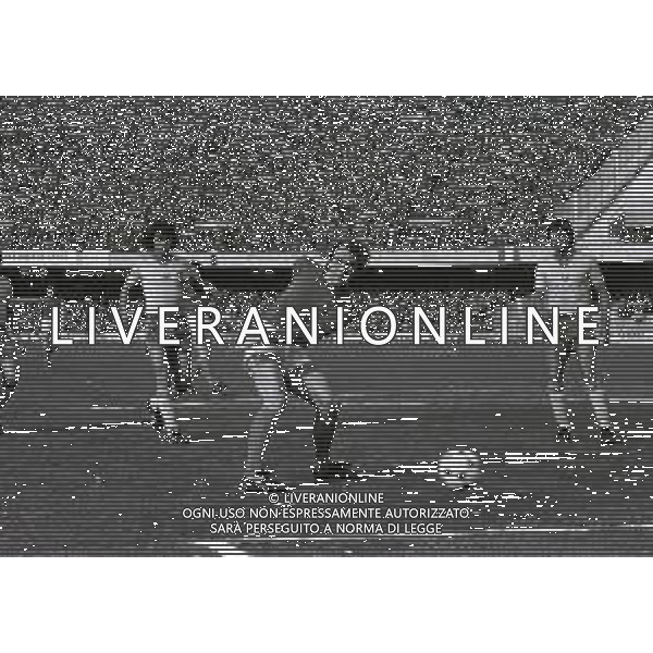 16-02-1980 NAPOLI- AMICHEVOLE ITALIA ROMANIA 2-1 NELLA FOTO ROBERTO BETTEGA AG ALDO LIVERANI SAS