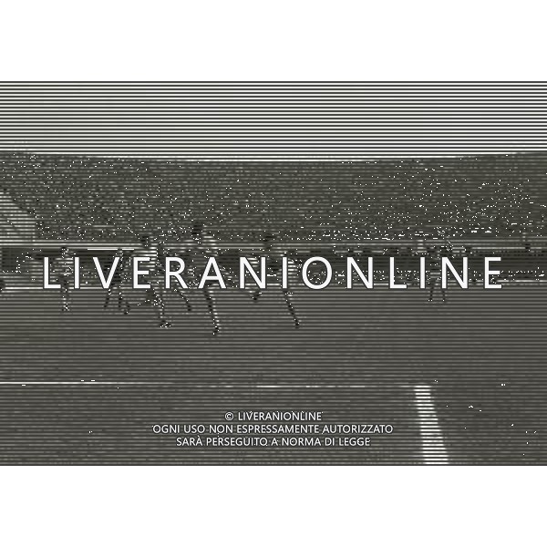 16-02-1980 NAPOLI- AMICHEVOLE ITALIA ROMANIA 2-1 NELLA FOTO TIRO GIANCARLO ANTOGNONI AG ALDO LIVERANI SAS