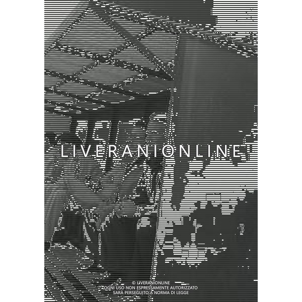 24-11-1985 MONZA-CAMPIONATO DI CALCIO SERIE B MONZA LAZIO 0-0 NELLA FOTO ALFREDO MAGNI ALLENATORE MONZA CALCIO AG ALDO LIVERANI SAS