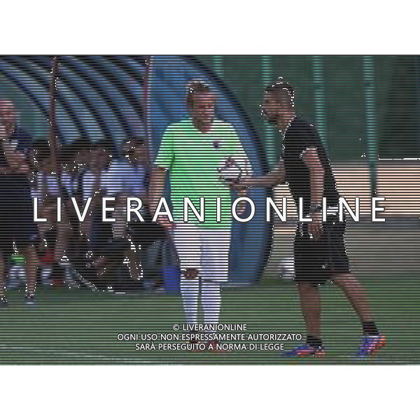 09-08-2018 IMOLESE CALCIO-MASSA LOMBARDA ALESSIO DIONISI ALLENATORE IMOLESE CALCIO CON MANUELE SERENI FOTO GIANNI SANNA-AG ALDO LIVERANI SAS