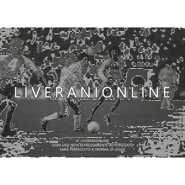 11-12-1985 MILANO OTTAVI DI FINALE COPPA UEFA MILAN WAREGEM 1-2 NELLA FOTO PAOLO ROSSI AG ALDO LIVERANI SAS