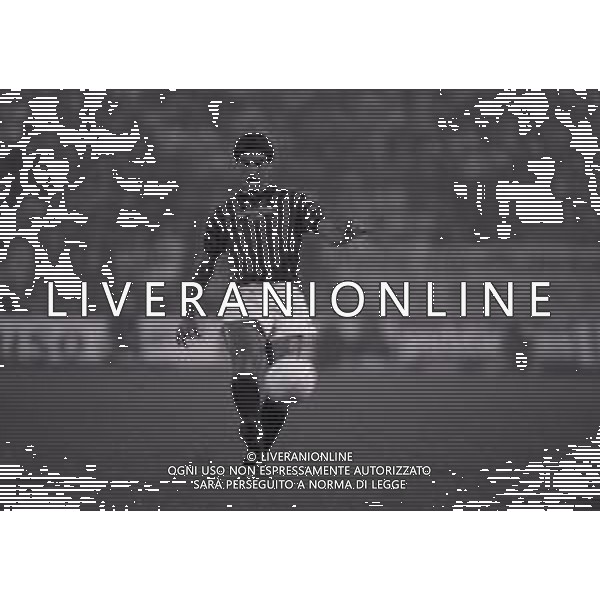 02-10-1985 MILANO COPPA UEFA MILAN AUXERRE 3-0 NELLA FOTO AGOSTINO DI BARTOLOMEI AG ALDO LIVERANI SAS