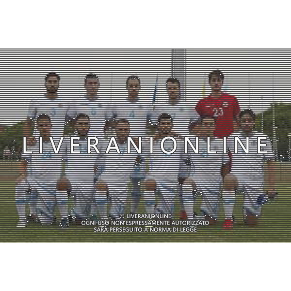 Misano Adriatico 08/08/2018 Partita Amichevole ITALIA Under 20 - SAN MARINO nella Foto: la formazione del san marino ©Claudio Zamagni-Agenzia Aldo Liverani s.a.s.