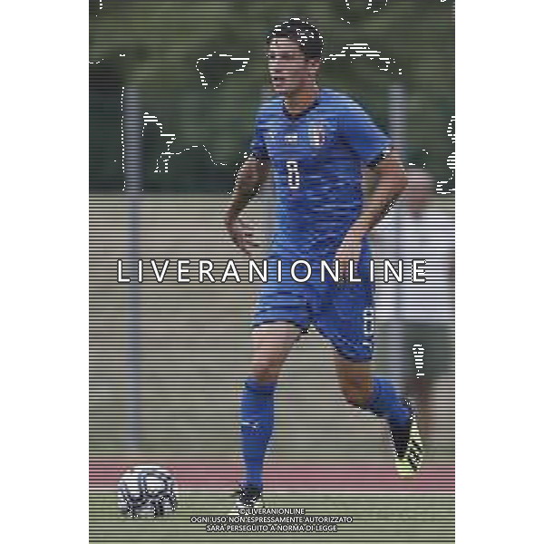 Misano Adriatico 08/08/2018 Partita Amichevole ITALIA Under 20 - SAN MARINO nella Foto: Di Pardo Alessandro (juventus) ©Claudio Zamagni-Agenzia Aldo Liverani s.a.s.
