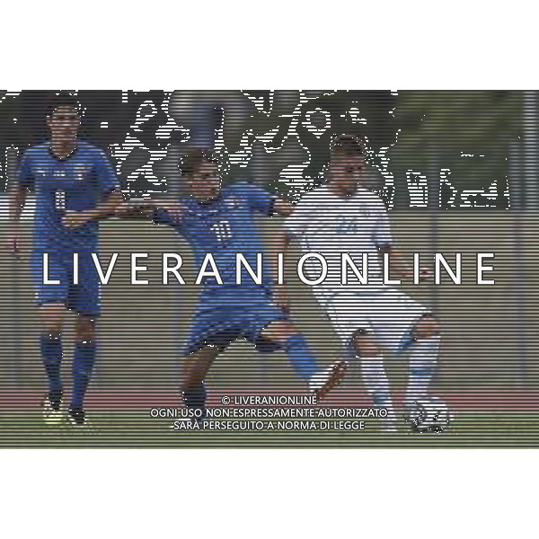Misano Adriatico 08/08/2018 Partita Amichevole ITALIA Under 20 - SAN MARINO nella Foto: Colpani Andrea (Atalanta) Berardi Filippo ©Claudio Zamagni-Agenzia Aldo Liverani s.a.s.