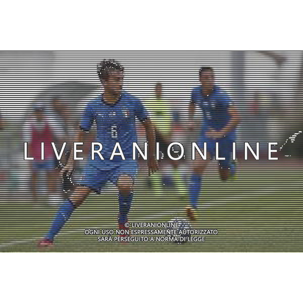 Misano Adriatico 08/08/2018 Partita Amichevole ITALIA Under 20 - SAN MARINO nella Foto: Lorenzo Valeau (ascoli picchio) ©Claudio Zamagni-Agenzia Aldo Liverani s.a.s.