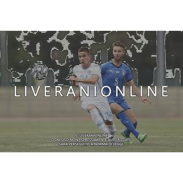 Misano Adriatico 08/08/2018 Partita Amichevole ITALIA Under 20 - SAN MARINO nella Foto: Berardi Filippo e Berardi Filippo Capone Marco (crotone) ©Claudio Zamagni-Agenzia Aldo Liverani s.a.s.