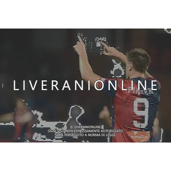 Coppa Italia 2018-2019 terzo turno Genoa-Lecce Genova (Italia) - 11.08.2018 Genoa-Lecce Nella Foto: Esultanza Krzysztof Piatek /Ph.Cebrelli-Ag. Aldo Liverani