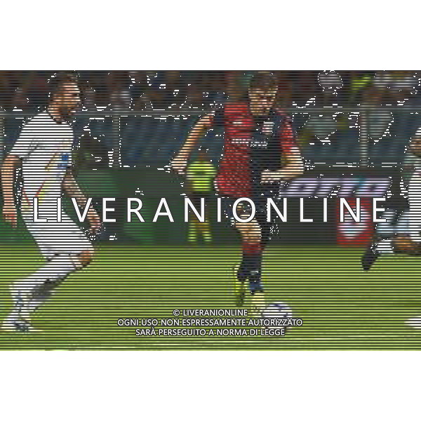 Coppa Italia 2018-2019 terzo turno Genoa-Lecce Genova (Italia) - 11.08.2018 Genoa-Lecce Nella Foto: Il secondo goal di Krzysztof Piatek /Ph.Cebrelli-Ag. Aldo Liverani