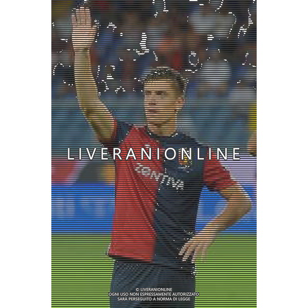 Coppa Italia 2018-2019 terzo turno Genoa-Lecce Genova (Italia) - 11.08.2018 Genoa-Lecce Nella Foto: Krzysztof Piatek /Ph.Cebrelli-Ag. Aldo Liverani