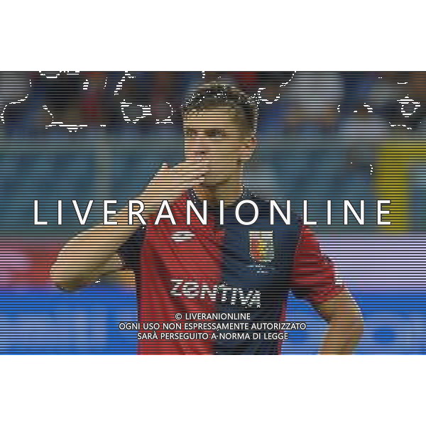 Coppa Italia 2018-2019 terzo turno Genoa-Lecce Genova (Italia) - 11.08.2018 Genoa-Lecce Nella Foto: Krzysztof Piatek /Ph.Cebrelli-Ag. Aldo Liverani