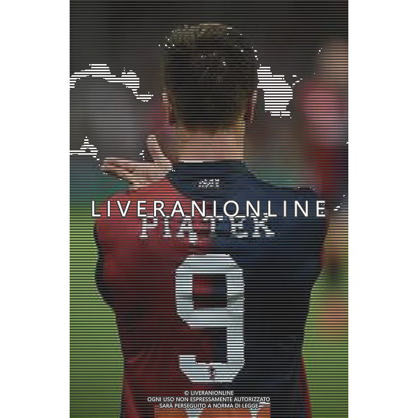 Coppa Italia 2018-2019 terzo turno Genoa-Lecce Genova (Italia) - 11.08.2018 Genoa-Lecce Nella Foto: Krzysztof Piatek /Ph.Cebrelli-Ag. Aldo Liverani