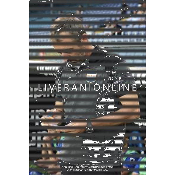 Coppa Italia 2018-2019 terzo turno Sampdoria-Viterbese Castrense Genova (Italia) - 12.08.2018 Sampdoria-Viterbese C. Nella Foto: Marco Giampaolo /Ph.Cebrelli-Ag. Aldo Liverani