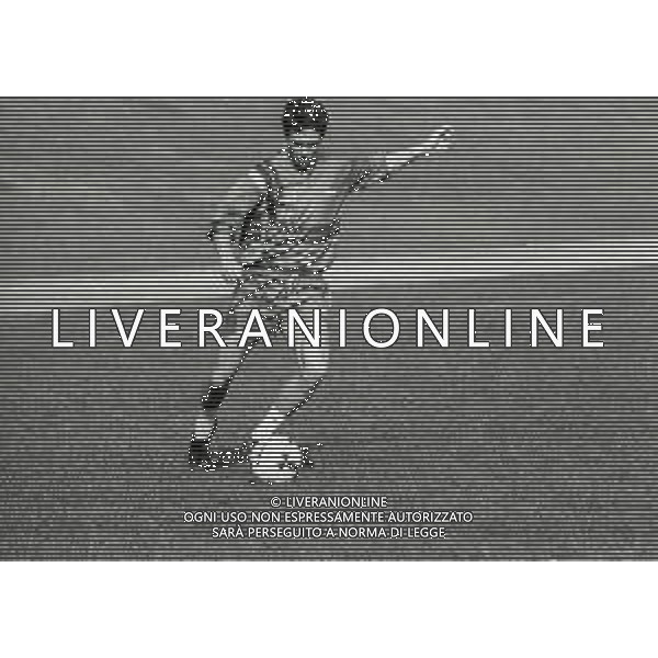 1987 -1988 MILANELLO ALLENAMENTO NAZIONALE ITALIANA NELLA FOTO ROBERTO TRICELLA AG ALDO LIVERANI SAS