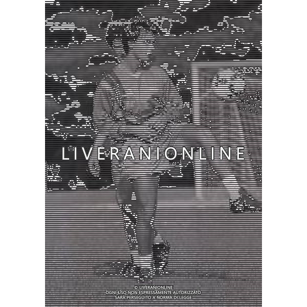 1987 -1988 MILANELLO ALLENAMENTO NAZIONALE ITALIANA NELLA FOTO GIUSEPPE GIANNINI AG ALDO LIVERANI SAS
