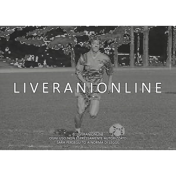 1987 -1988 MILANELLO ALLENAMENTO NAZIONALE ITALIANA NELLA FOTO GIOVANNI FRANCINI AG ALDO LIVERANI SAS