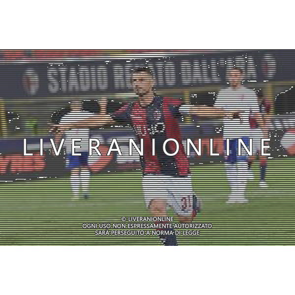 BOLOGNA - PADOVA COPPA ITALIA TIM CUP 12.08.2018 NELLA FOTO Esultanza dopo il gol di Blerim Dzemaili ©OPTIMAFOTO/AGENZIA ALDO LIVERANI SAS