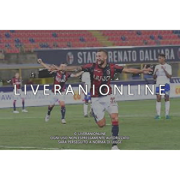 BOLOGNA - PADOVA COPPA ITALIA TIM CUP 12.08.2018 NELLA FOTO esultanza dopo il gol di Mitchell Dijks ©OPTIMAFOTO/AGENZIA ALDO LIVERANI SAS