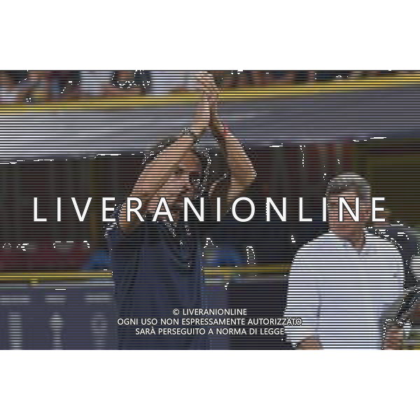 BOLOGNA - PADOVA COPPA ITALIA TIM CUP 12.08.2018 NELLA FOTO esultanza a fine gara dei giocatori del bologna - Filippo Inzaghi ©OPTIMAFOTO/AGENZIA ALDO LIVERANI SAS