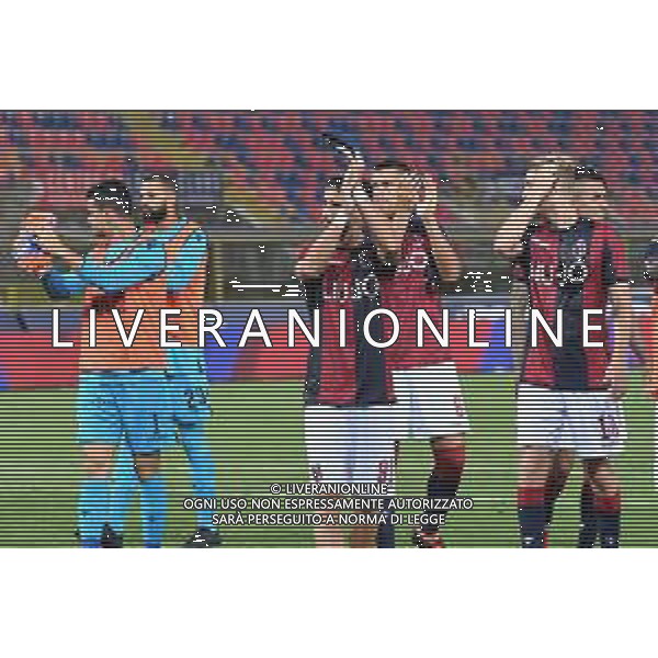 BOLOGNA - PADOVA COPPA ITALIA TIM CUP 12.08.2018 NELLA FOTO esultanza a fine gara dei giocatori del bologna -  ©OPTIMAFOTO/AGENZIA ALDO LIVERANI SAS