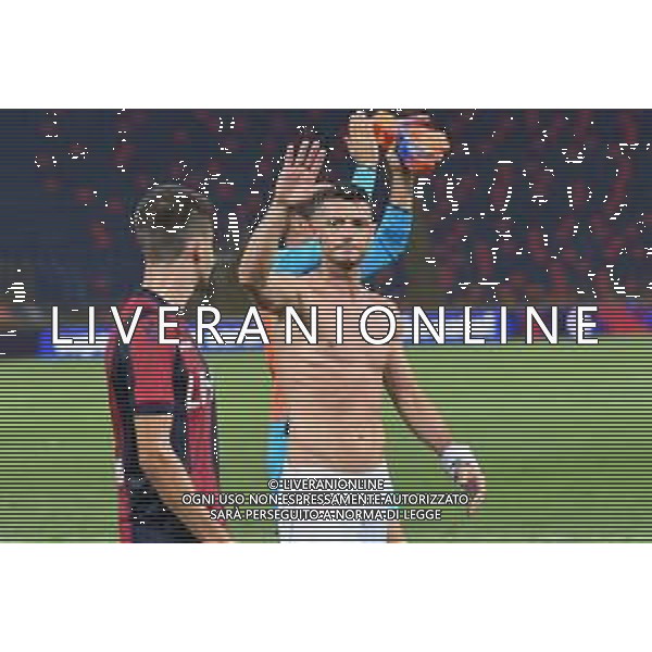BOLOGNA - PADOVA COPPA ITALIA TIM CUP 12.08.2018 NELLA FOTO esultanza a fine gara dei giocatori del bologna -  ©OPTIMAFOTO/AGENZIA ALDO LIVERANI SAS