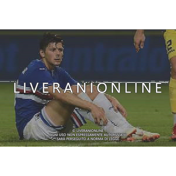 Coppa Italia 2018-2019 terzo turno Sampdoria-Viterbese Castrense Genova (Italia) - 12.08.2018 Sampdoria-Viterbese C. Nella Foto: Dawid Kownacki /Ph.Cebrelli-Ag. Aldo Liverani