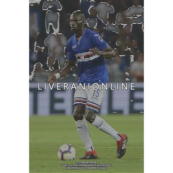 Coppa Italia 2018-2019 terzo turno Sampdoria-Viterbese Castrense Genova (Italia) - 12.08.2018 Sampdoria-Viterbese C. Nella Foto: Omar Colley /Ph.Cebrelli-Ag. Aldo Liverani