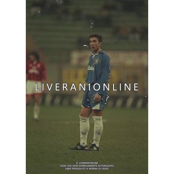 19-02-1997 MILANO AMICHEVOLE MILAN CHELSEA 2-0 NELLA FOTO ROBERTO DI MATTEO AG ALDO LIVERANI SAS