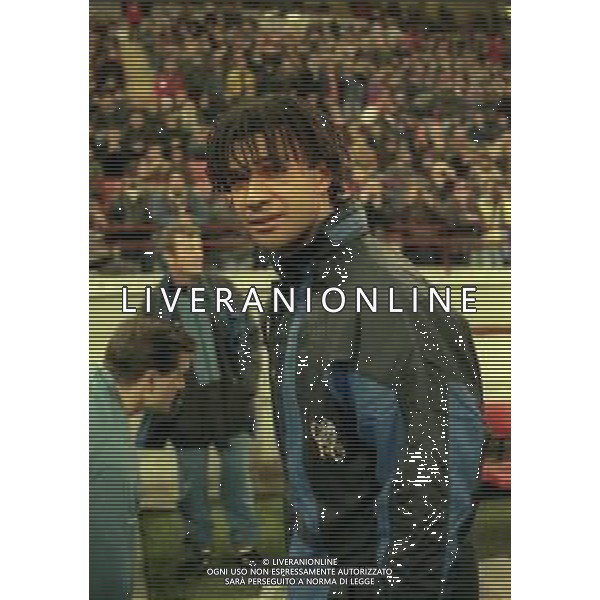 19-02-1997 MILANO AMICHEVOLE MILAN CHELSEA 2-0 NELLA FOTO RUUD GULLIT AG ALDO LIVERANI SAS