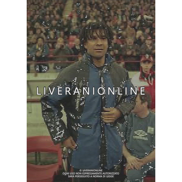19-02-1997 MILANO AMICHEVOLE MILAN CHELSEA 2-0 NELLA FOTO RUUD GULLIT AG ALDO LIVERANI SAS