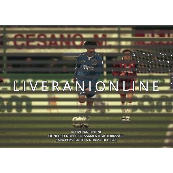 19-02-1997 MILANO AMICHEVOLE MILAN CHELSEA 2-0 NELLA FOTO RUUD GULLIT AG ALDO LIVERANI SAS