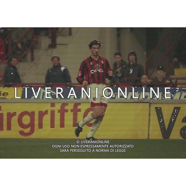 19-02-1997 MILANO AMICHEVOLE MILAN CHELSEA 2-0 NELLA FOTO Miodrag Vukotić AG ALDO LIVERANI SAS