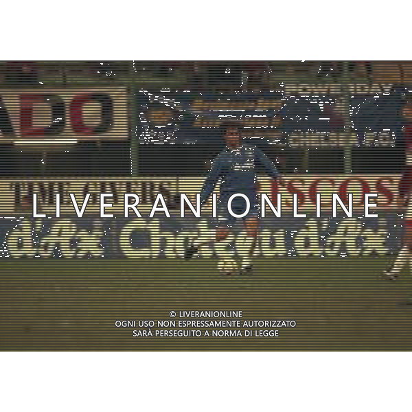 19-02-1997 MILANO AMICHEVOLE MILAN CHELSEA 2-0 NELLA FOTO RUUD GULLIT AG ALDO LIVERANI SAS
