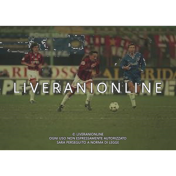 19-02-1997 MILANO AMICHEVOLE MILAN CHELSEA 2-0 NELLA FOTO ROBERTO BAGGIO AG ALDO LIVERANI SAS