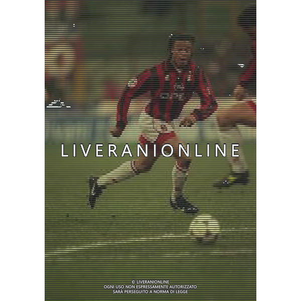 19-02-1997 MILANO AMICHEVOLE MILAN CHELSEA 2-0 NELLA FOTO EDGARD DAVIDS AG ALDO LIVERANI SAS