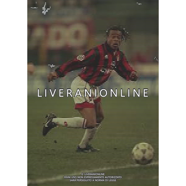 19-02-1997 MILANO AMICHEVOLE MILAN CHELSEA 2-0 NELLA FOTO EDGARD DAVIDS AG ALDO LIVERANI SAS