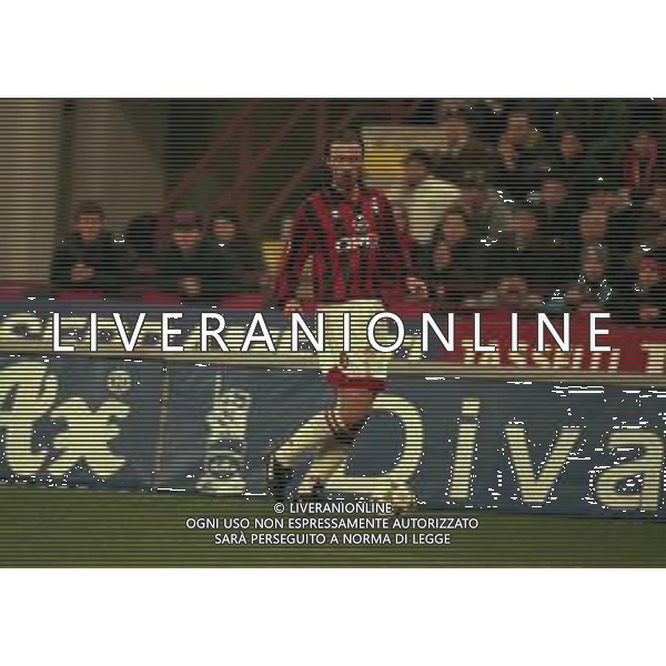 19-02-1997 MILANO AMICHEVOLE MILAN CHELSEA 2-0 NELLA FOTO CRISTOPHE DUGARRY AG ALDO LIVERANI SAS